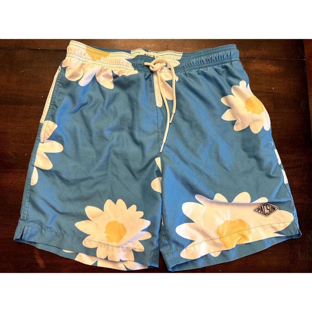Pacsun daisy swim trunks men's small
